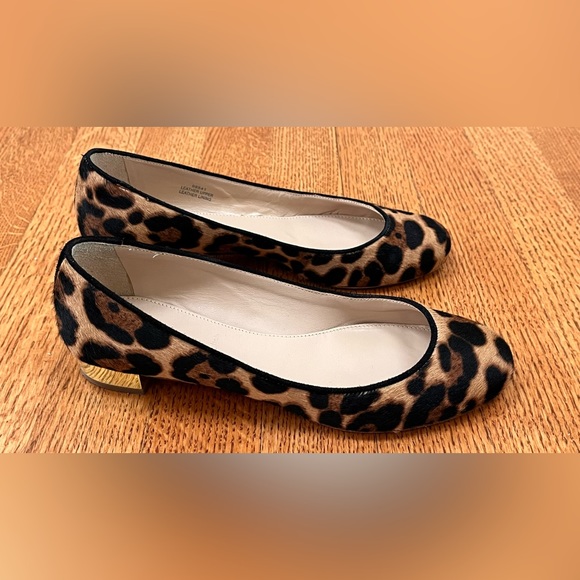 JCrew Collection Calf Hair Janey Ballet Flat in leopard, 5H - Picture 2 of 16
